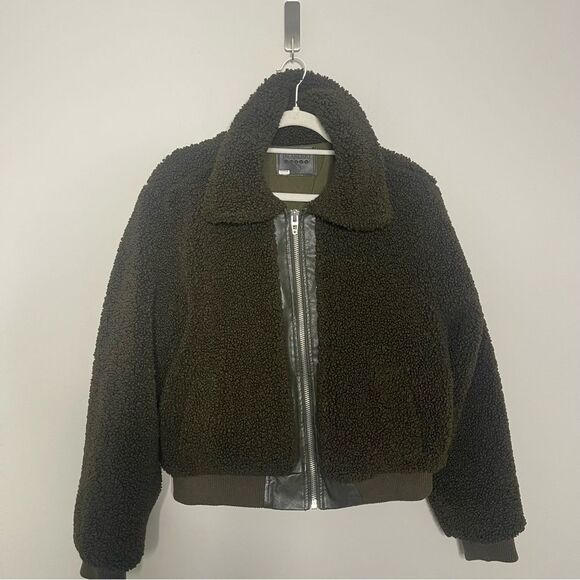 Blank NYC Brown Teddy Jacket - Picture 8 of 8